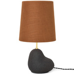 Hebe Small Table Lamp - Dark Gray / Curry