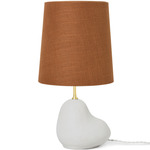 Hebe Small Table Lamp - Off White / Curry
