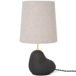 Hebe Small Table Lamp - Dark Gray / Natural