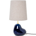 Hebe Small Table Lamp - Deep Blue / Natural