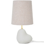 Hebe Small Table Lamp - Off White / Natural