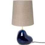 Hebe Small Table Lamp - Deep Blue / Sand