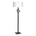 Antasia Floor Lamp - Black / Natural Anna