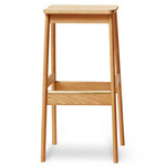 Angle Bar Stool - Natural Oak