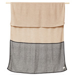 Aymara Ribbon Blanket - Light Brown