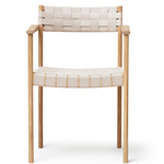 Motif Armchair - White Oak/ Natural