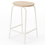 Nave Bar / Counter Stool - Dolomite / Solid Ash