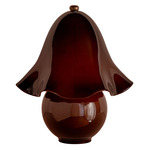 Fazzo Table Lamp - Patina Brass / Tobacco