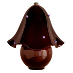 Fazzo Table Lamp - Pewter / Tobacco with Lilac Embellishments