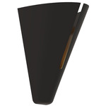 Cambre Wall Sconce - Burnished Brass / Midnight Black