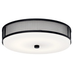 Ceiling Space Ceiling Light - Black / Opal Etched