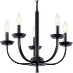 Kennewick Chandelier - Black