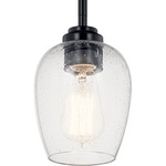 Valserrano Pendant - Black / Clear Seeded