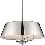 Luella Convertible Pendant - Polished Nickel / Polished Nickel