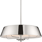 Luella Convertible Pendant - Polished Nickel / Polished Nickel