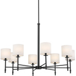 Ali Chandelier - Black / White