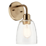 Meller Wall Sconce - Champagne Bronze / Clear