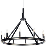 Emmala Chandelier - Black