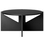 Wood Coffee Table - Black Lacquer