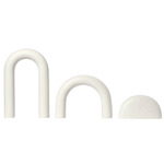 Cupola Sculpture Set of 3 - Off White