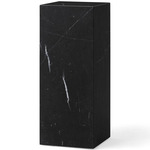 Plinth Pedestal - Black Marble