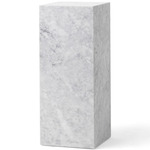 Plinth Pedestal - White Marble