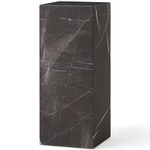 Plinth Pedestal - Grey Kendzo Marble