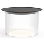 Carousel Illuminated Charging Tray Module - Clear / Black