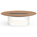 Carousel Illuminated Charging Tray Module - Clear / Terracota