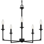 Prescott Chandelier - Matte Black