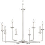 Prescott Chandelier - Brushed Nickel