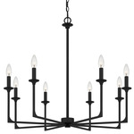 Prescott Chandelier - Matte Black