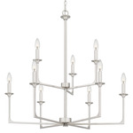 Prescott Chandelier - Brushed Nickel