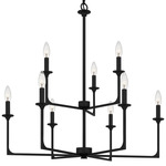 Prescott Chandelier - Matte Black