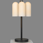 Odyssey Cluster Table Lamp - Black Gunmetal / Opal Matte