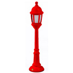 Street Lamp Dining Portable Table Lamp - Red