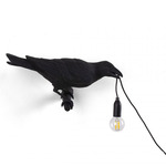 Bird Looking Plug-in Wall Sconce - Black