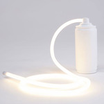 Spray Glow Portable Table Lamp - White