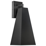 Akut 22482 Outdoor Wall Sconce - Black / Opal Acrylic