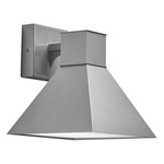 Akut 22490 Outdoor Wall Sconce - Satin Pewter / Opal Acrylic