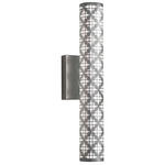 Akut 22491 Outdoor Wall Sconce - Satin Pewter / Opal Acrylic