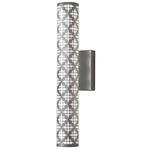 Akut 22491 Wall Sconce - Satin Pewter / Opal Acrylic
