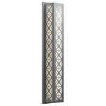 Akut 22502 Wall Sconce - Satin Pewter / Opal Acrylic