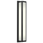 Akut 22506 Wall Sconce - Black / Opal Acrylic