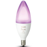 Hue E12 5.8W White/Color Ambiance Smart Bulb - White