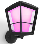 Econic Upward Smart Outdoor Wall Sconce - Black / White