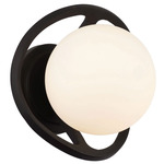 Black Betty Wall Sconce - Carbon / Opal