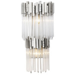 Matrix Tiered Wall Sconce - Rainy Night  / Clear