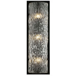 Morgan Wall Sconce - Black / Ice