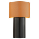 Secret Agent Table Lamp - Camel / Black